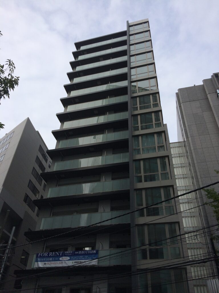 渋谷賃貸マンション（セカンドオピニオン）（アドバイザリー業務　2016年3月竣工）