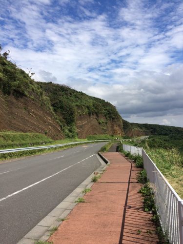 伊豆大島　初上陸